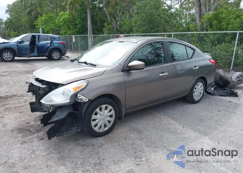 2015 Nissan Versa 1.6 Sv from USA, damaged, VIN 3N1CN7AP6FL874208